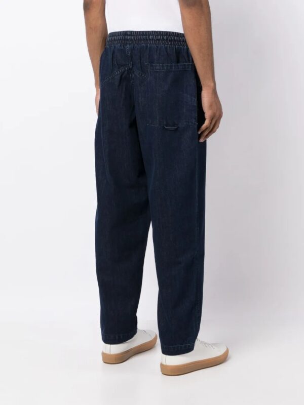 Alva drawstring denim pants - Image 4