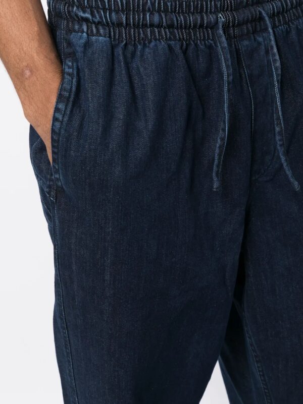 Alva drawstring denim pants - Image 5