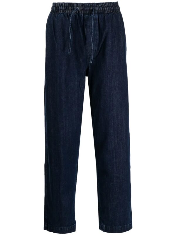 Alva drawstring denim pants