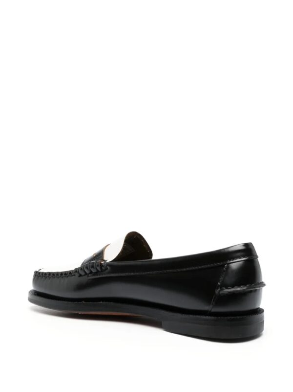 Two-tone design leather oxfords - Image 3