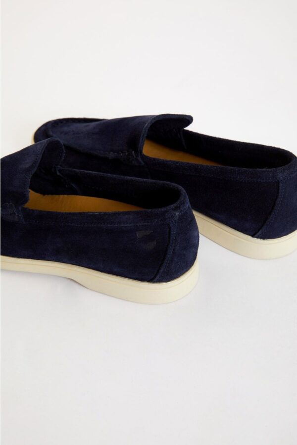Mocassin en cuir marine RIMINI HARBOR – Image 3