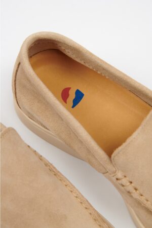 Mocassin en cuir beige RIMINI HARBOR
