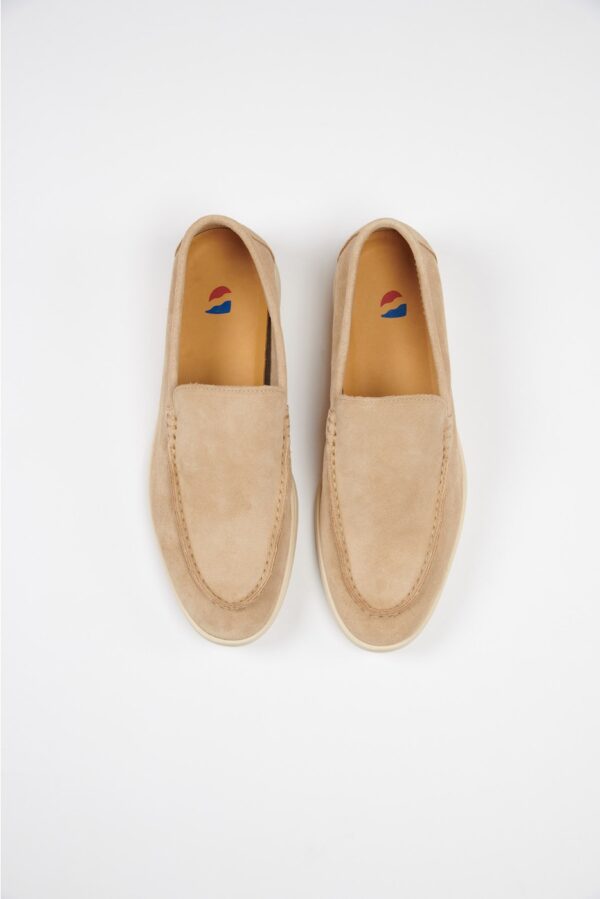 Mocassin en cuir beige RIMINI HARBOR – Image 3