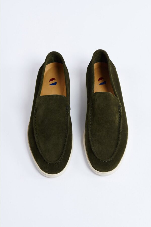 Mocassin en cuir kaki RIMINI HARBOR – Image 3