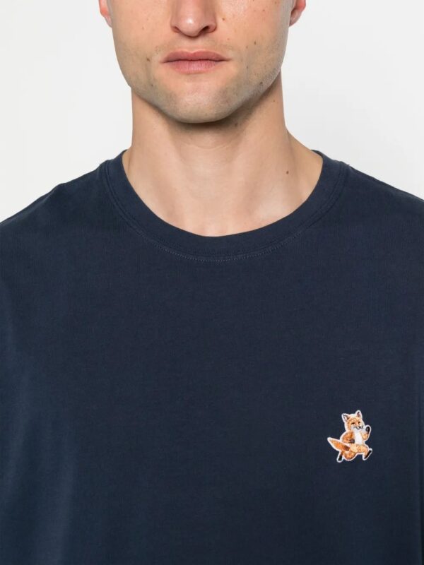 Fox motif cotton T-shirt - Image 5