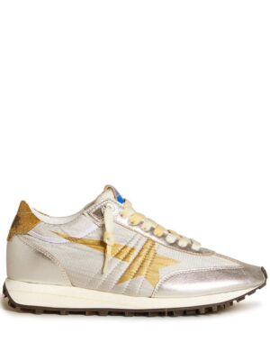 printed glitter sneakers