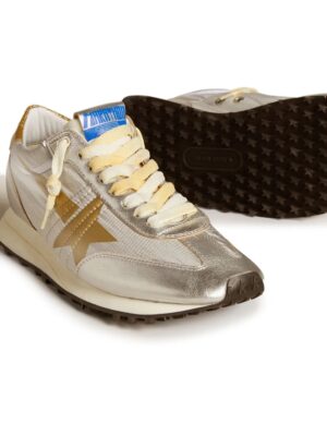 printed glitter sneakers