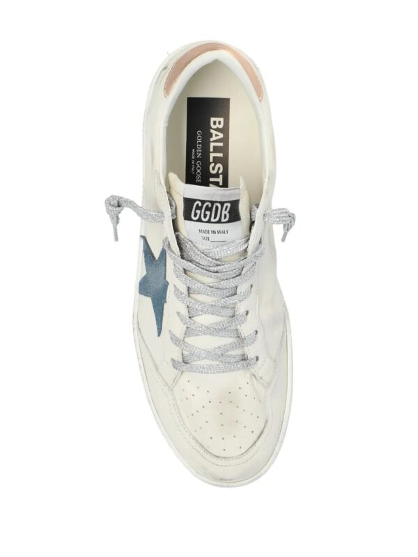 Ball Star sneakers with worn effect - Image 4