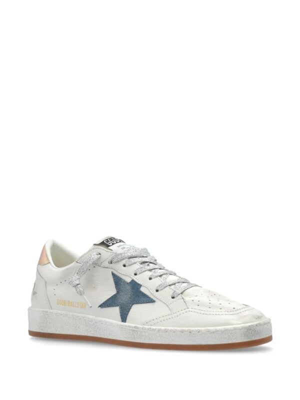 Ball Star sneakers with worn effect - Image 2