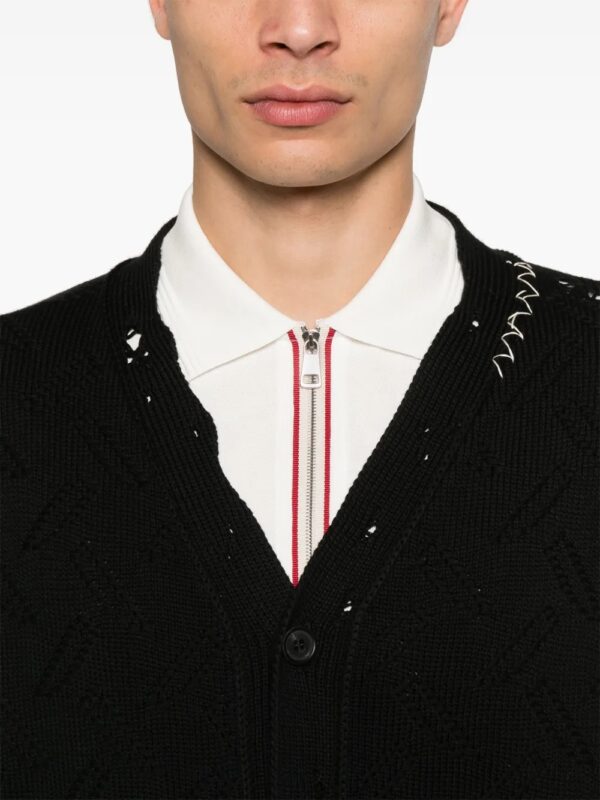 cardigan en coton à logo brodé – Image 5