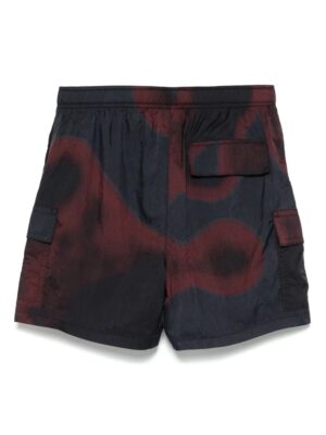 short cargo à imprimé dégradé