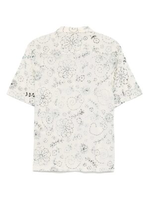 chemise à broderies