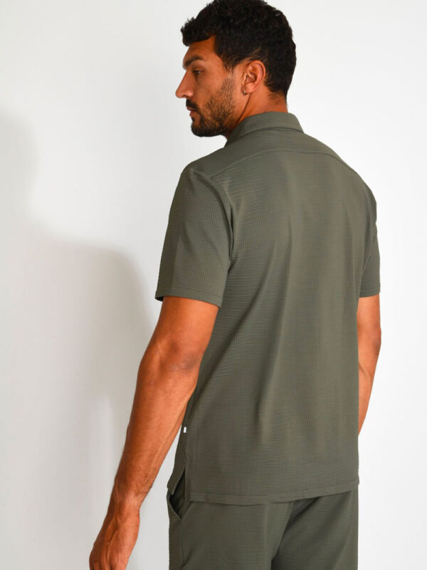 Chemise stefano matière technique STEFANO TRIESTE – Image 3