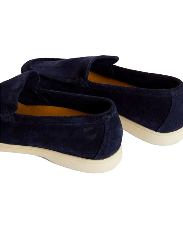 RIMINI HARBOR navy leather moccasin - Image 2