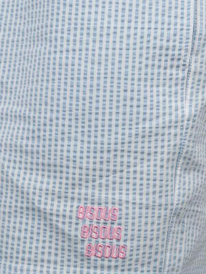 Maillot de bain court bleu