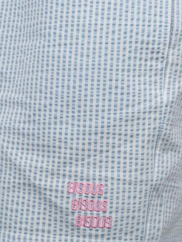 Maillot de bain court bleu – Image 2