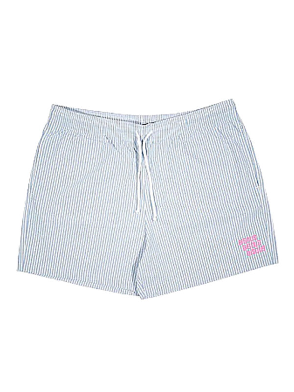 Maillot de bain court bleu