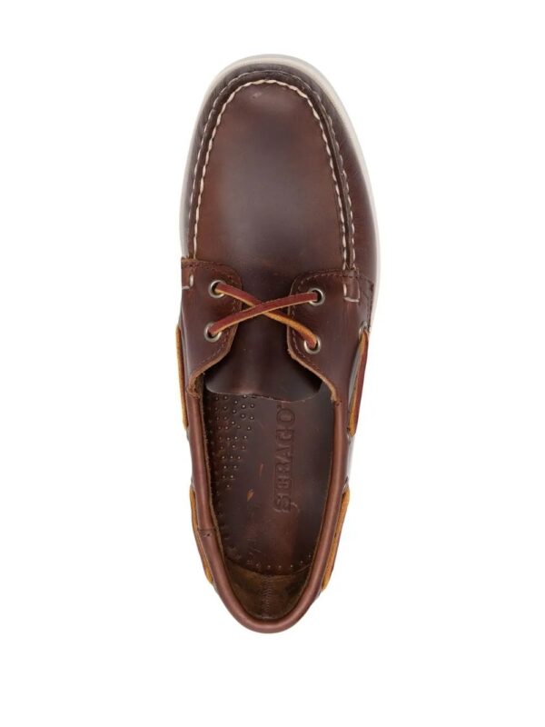 chaussures bateau Docksides Portland en cuir – Image 4