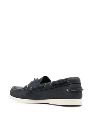 mocassins en cuir