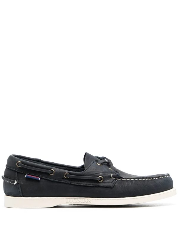 mocassins en cuir