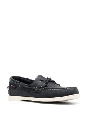 mocassins en cuir