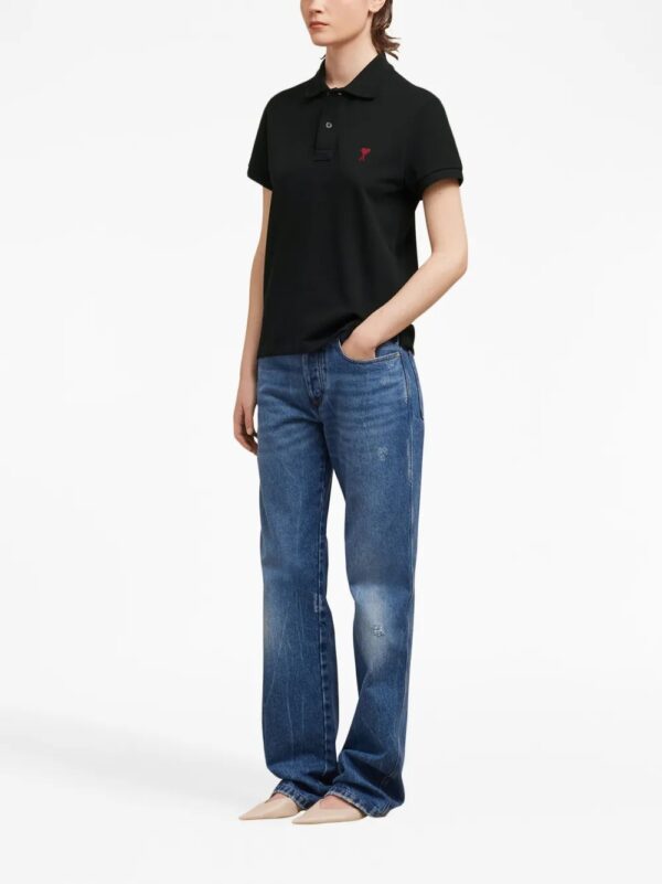organic cotton polo shirt - Image 3