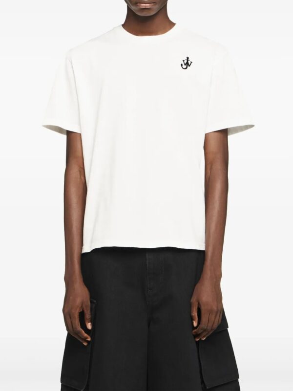 Anchor embroidery t-shirt - Image 3