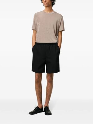 short à taille élastiquée