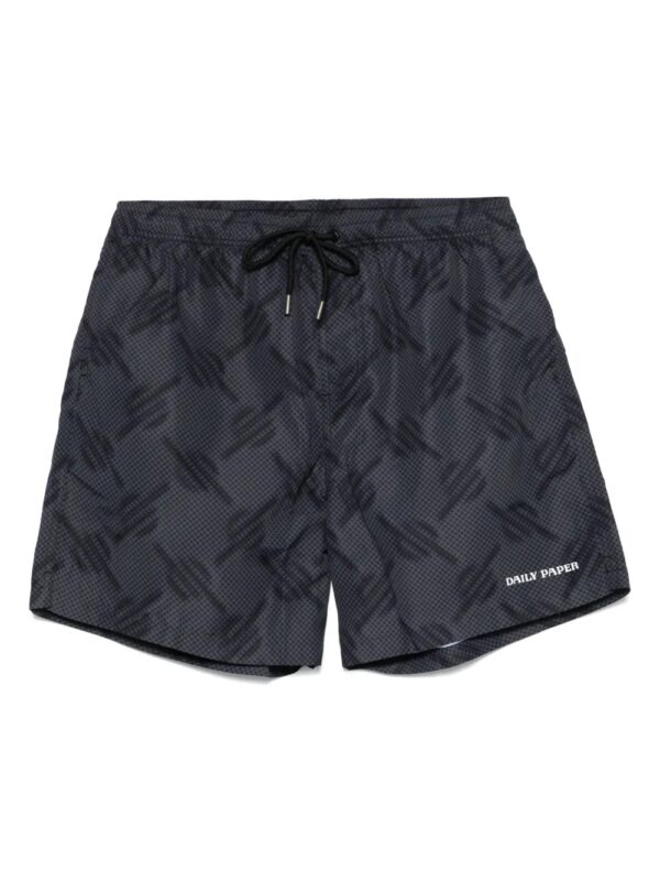 short de bain à pois