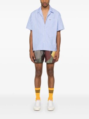 chemise à rayures