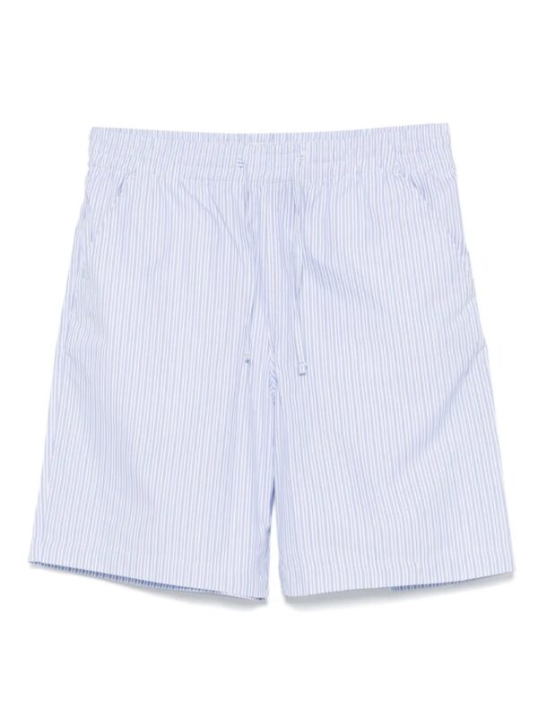 short à rayures