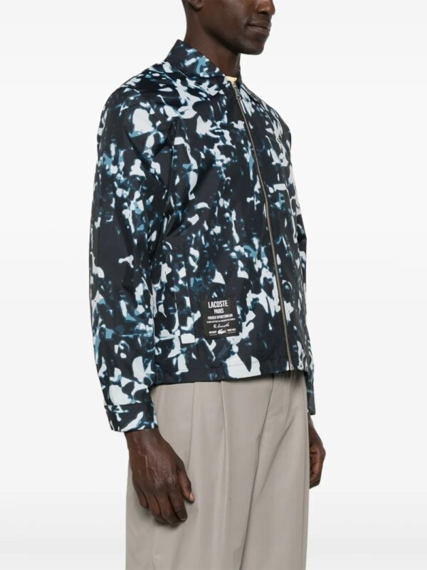 abstract print overshirt - Image 3