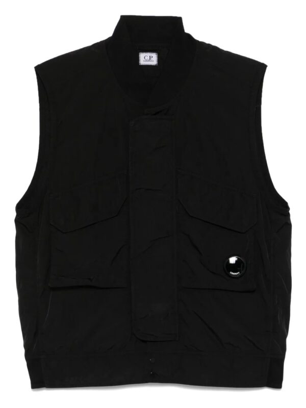 gilet à verre de lunettes signature