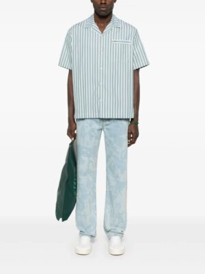 chemise à rayures