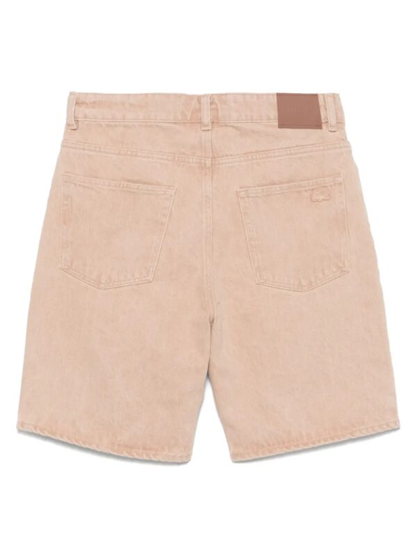 short en jean à effet délavé – Image 2