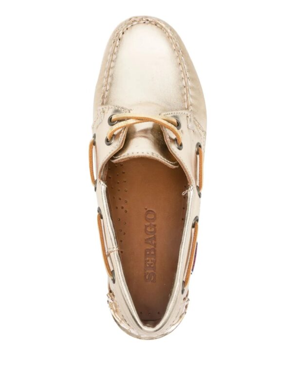 chaussures bateau en cuir – Image 2