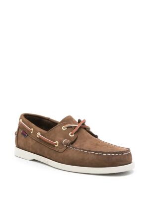 mocassins en daim