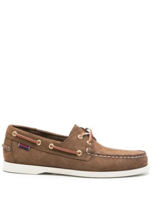 mocassins en daim