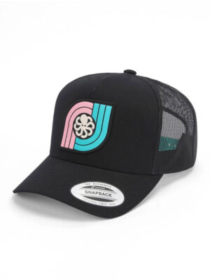 CASQUETTE TRUCKER DOUBLE J BLACK