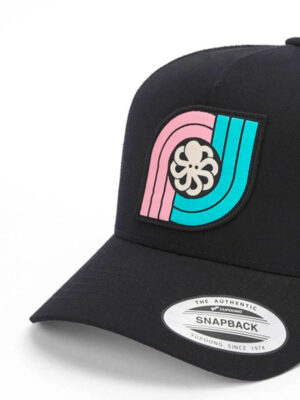 CASQUETTE TRUCKER DOUBLE J BLACK