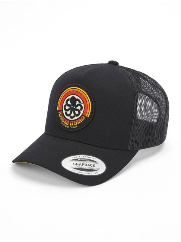 CASQUETTE TRUCKER RAINBOW BLACK