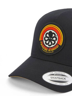 CASQUETTE TRUCKER RAINBOW BLACK