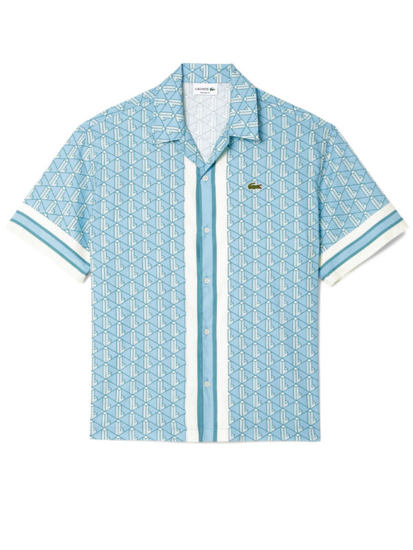 Chemise Monogramme Coupe Droite Lacoste