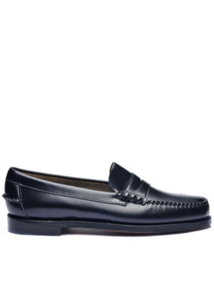 Mocassin pour femme en cuir brossé
