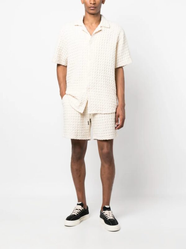 Cuba ecru waffle shirt - Image 2