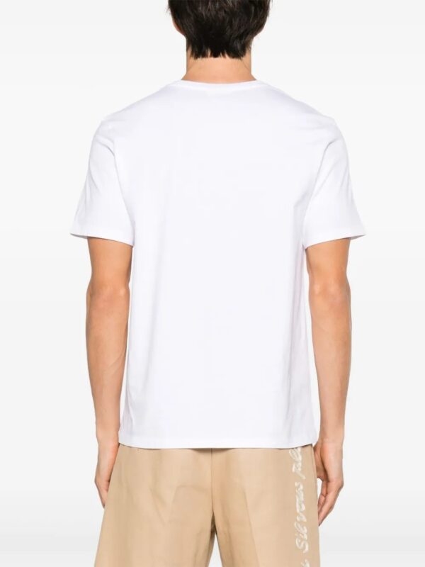t-shirt en coton à patch Fox – Image 4