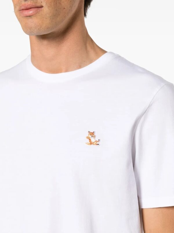 t-shirt en coton à patch Fox – Image 5
