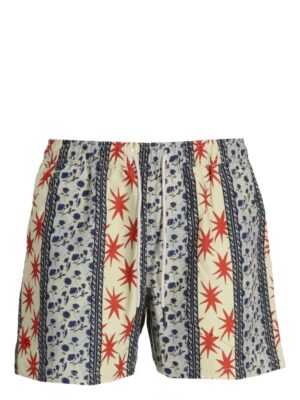 Karma geometric print swim shorts