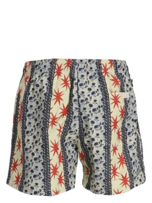 Karma geometric print swim shorts