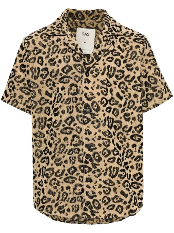 chemise Leo Cuba à col officier